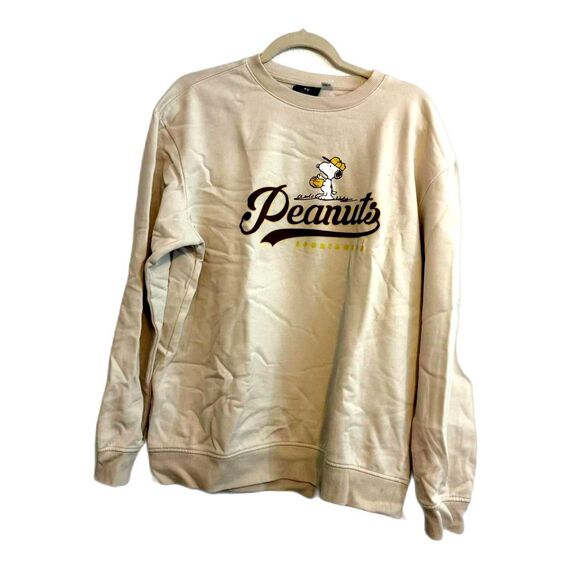 H&M Other - Peanuts Men's Cream Sweatshirt H&M